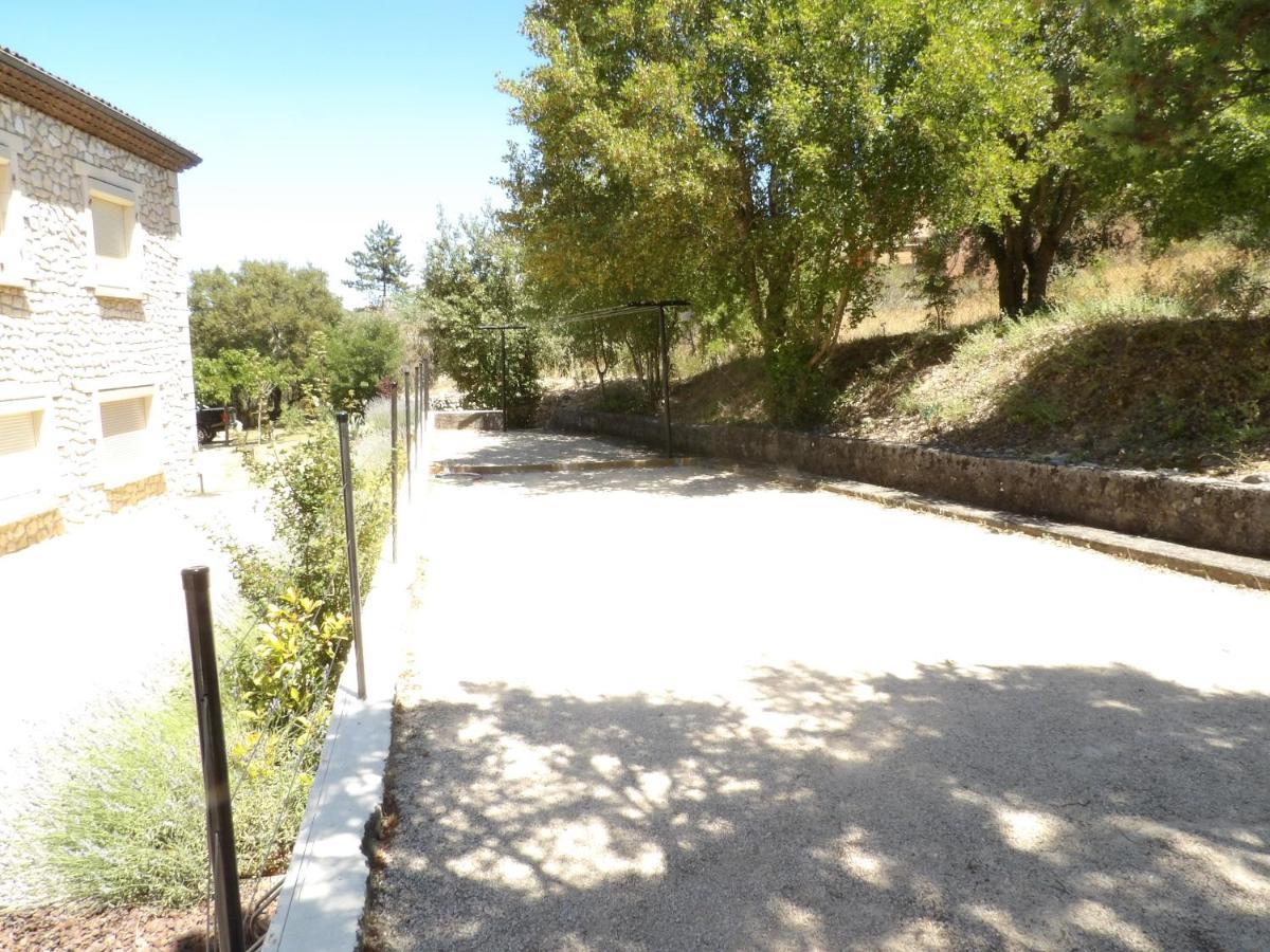 Gites Le Mas Du Vieux Chene Salavas Exterior foto