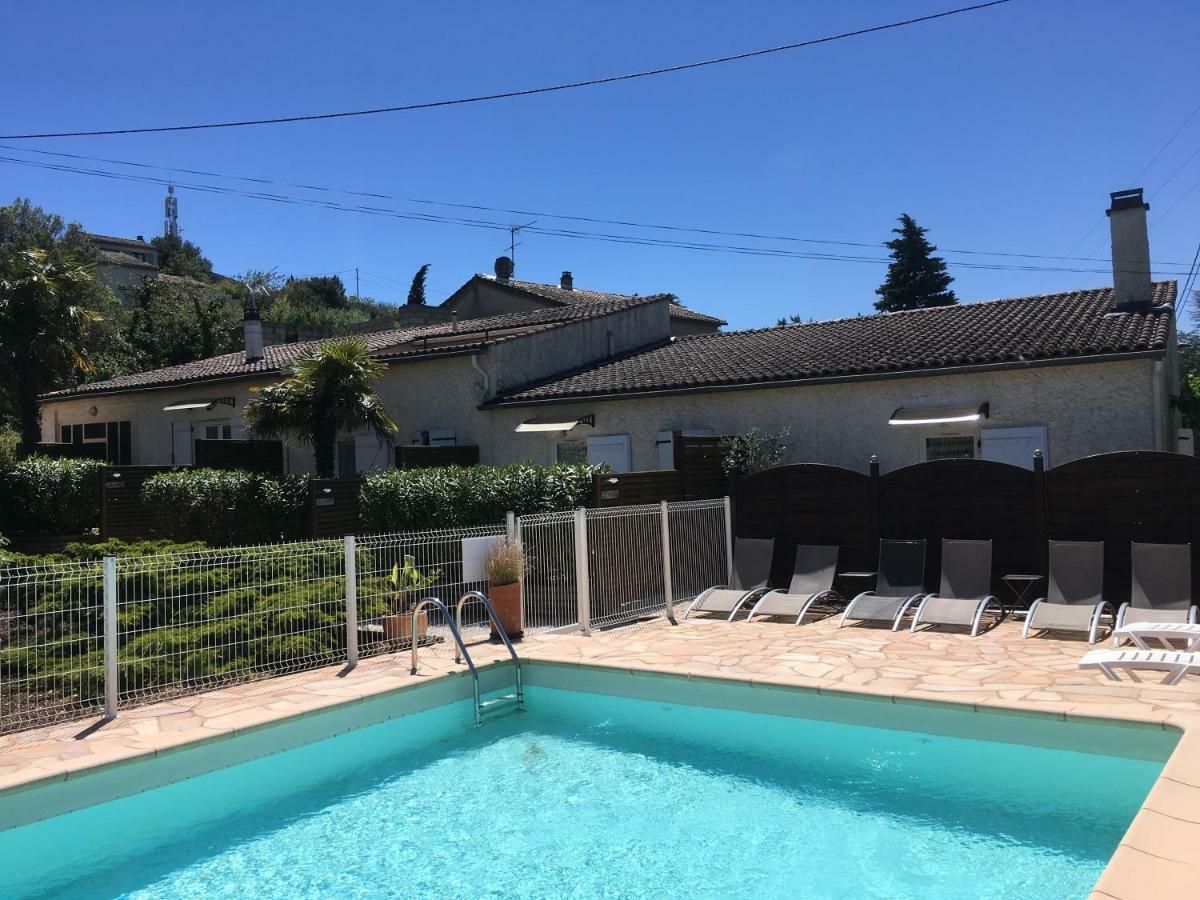 Gites Le Mas Du Vieux Chene Salavas Exterior foto